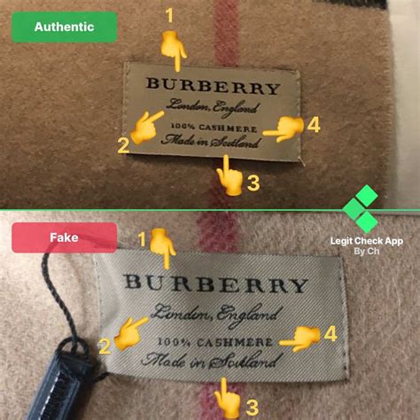 burberry scarf fake|authentic burberry tag.